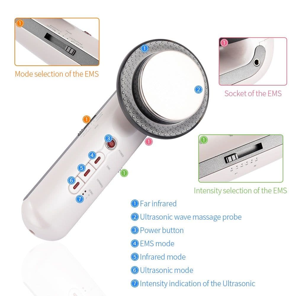 image-Face Body Lift Ultrasound Body Slimming Massager