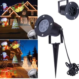 image-Laser Projector LED Lights Outdoor Xmas Landscape