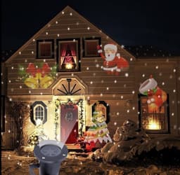 image-Laser Projector LED Lights Outdoor Xmas Landscape