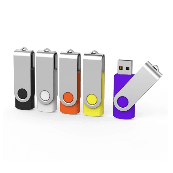 image-Fast Speed USB 3.0 Swivel Pendrive USB flash drive 16GB -Black
