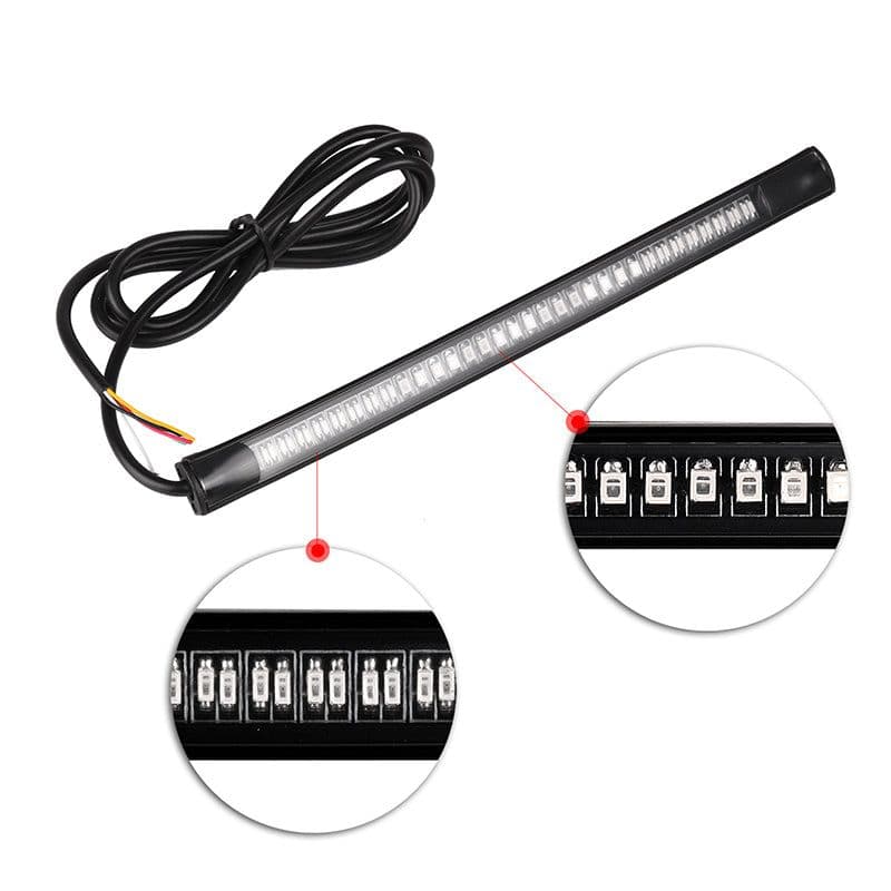 image-Universal 48-LED Motorcycle Light Strip Tail Light