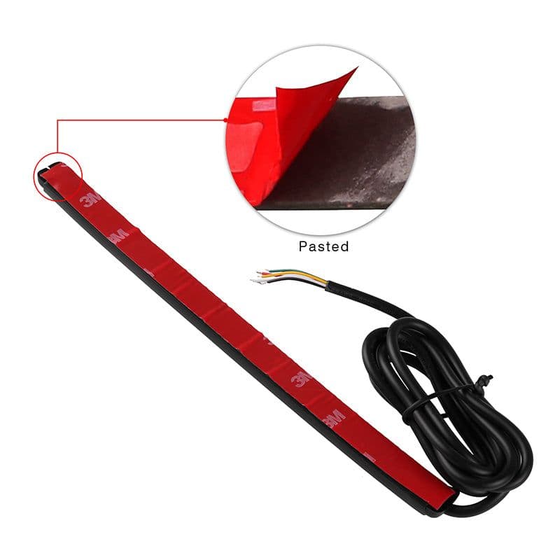 image-Universal 48-LED Motorcycle Light Strip Tail Light