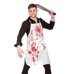 image-Halloween Adult Bloody Butcher Role Play Dress
