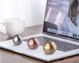 image-Decompression Gyroscope Desktop Toy 45mm Rose gold