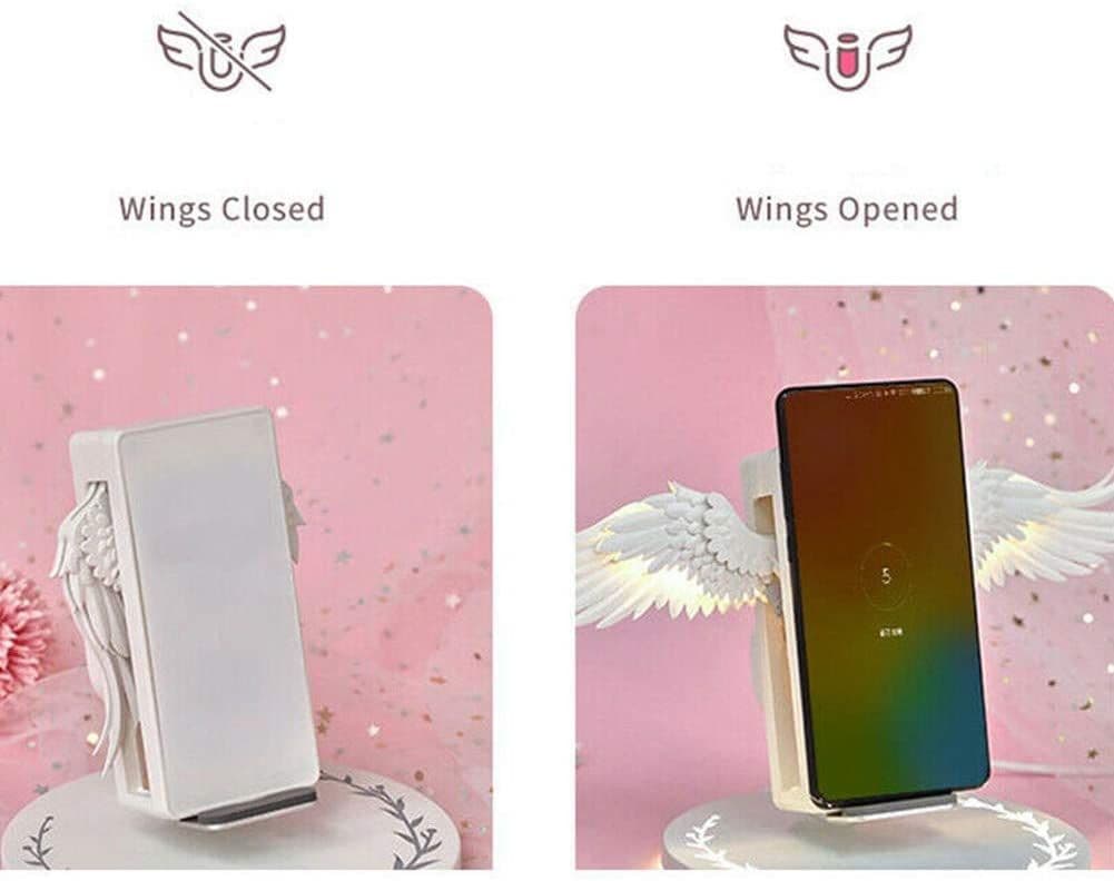 image-Angel Wings Fast Charger Qi Wireless Charger Charger Power Adapter