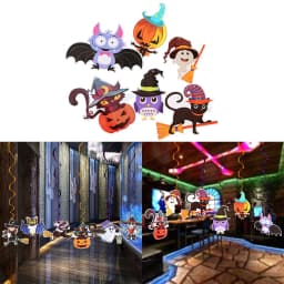 image-Halloween Party Hanging Swirl Decoration
