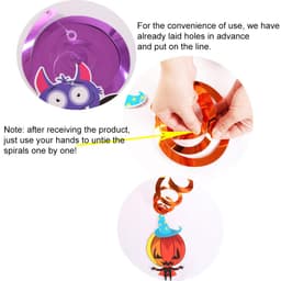 image-Halloween Party Hanging Swirl Decoration
