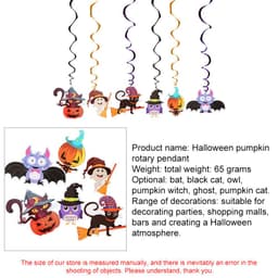 image-Halloween Party Hanging Swirl Decoration