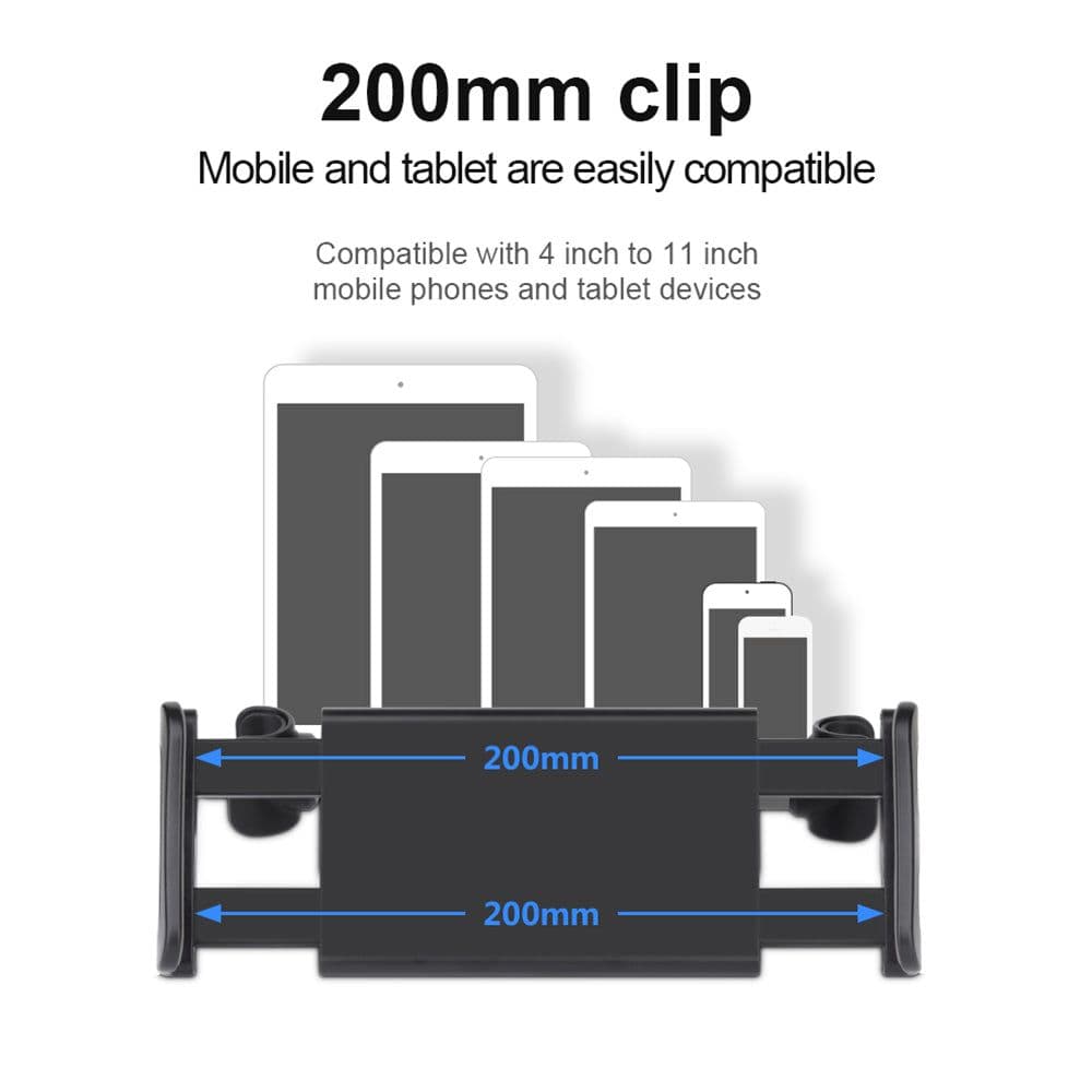 image-Rotation Car Rear Pillow Phone Holder Tablet Stand