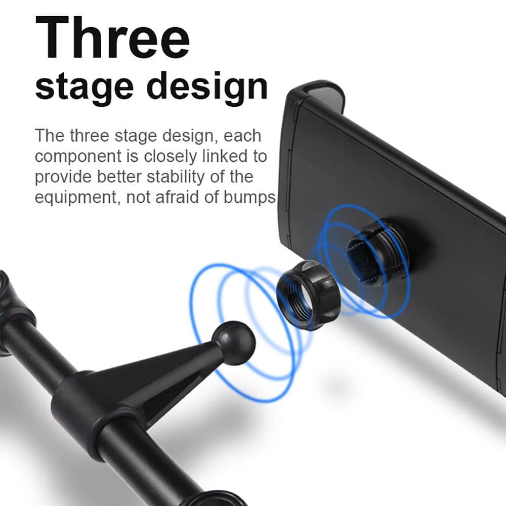 image-Rotation Car Rear Pillow Phone Holder Tablet Stand