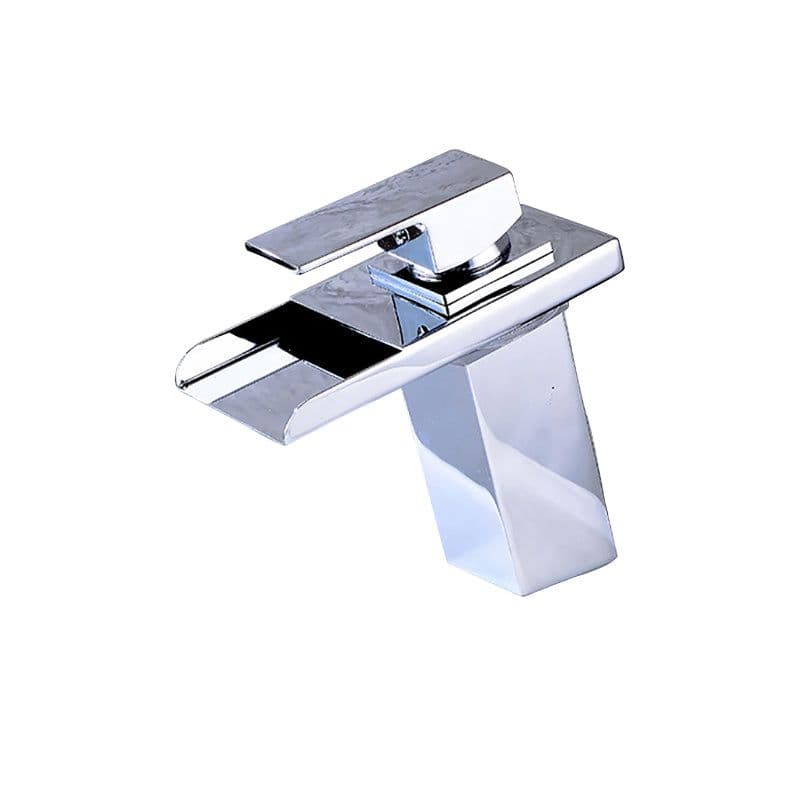 image-LED Bathroom Basin Faucet Brass Mixer Tap