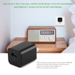 image-Hidden Camera HD 1080P USB Charger Home Security