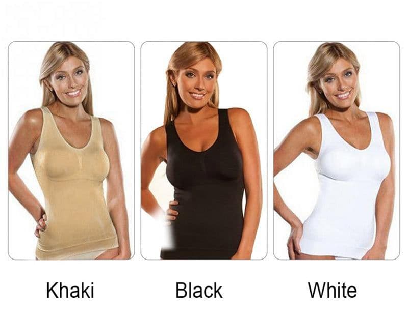 image-Women's Tummy Control Shape Wear Tank Tops XXXL