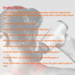 image-Muscle Massage Gun Tissue Massager Therapy Gun
