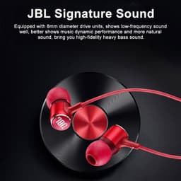 image-JBL LIVE100 3.5mm Wired Earphones Stereo Sound Line Control