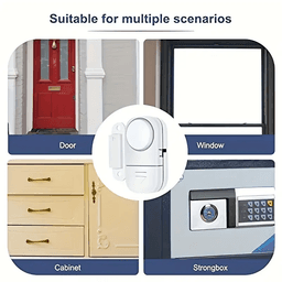 image-Window Door Burglar Security Warning Alarm Anti-Theft Reminder