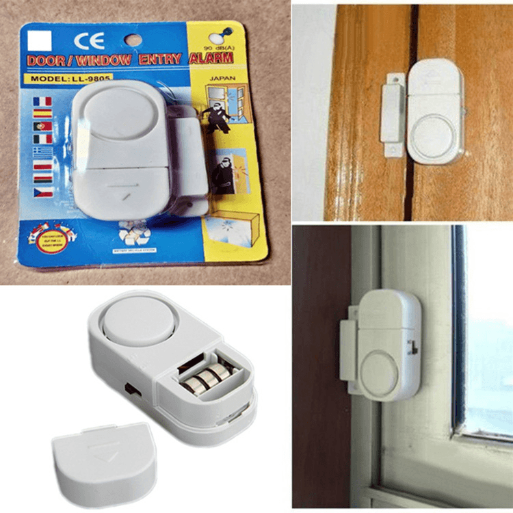 image-Window Door Burglar Security Warning Alarm Anti-Theft Reminder