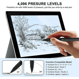 image-4096 Pressure Stylus Pen For Surface Pro 5 6 7 Go Book Laptop