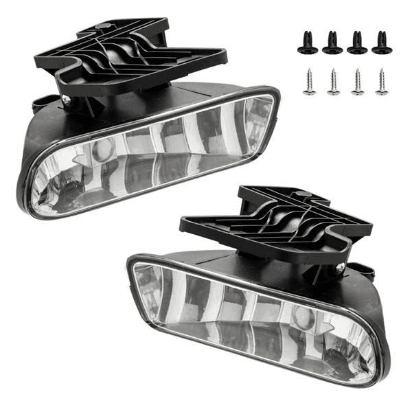 image-Fog Lights Left Right & 881 Bulbs for 99-02 GMC Sierra 00-06 Yukon