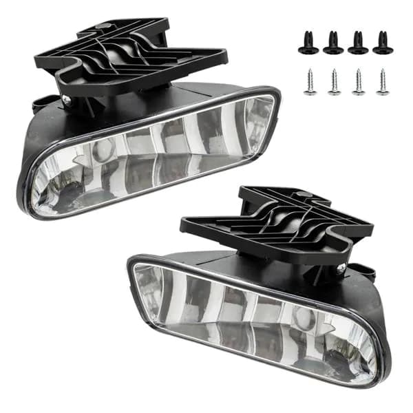 image-Fog Lights Left Right & 881 Bulbs for 99-02 GMC Sierra 00-06 Yukon