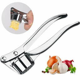 image-Garlic Press Crusher Mincer Chopper Peeler Squeeze Ginger