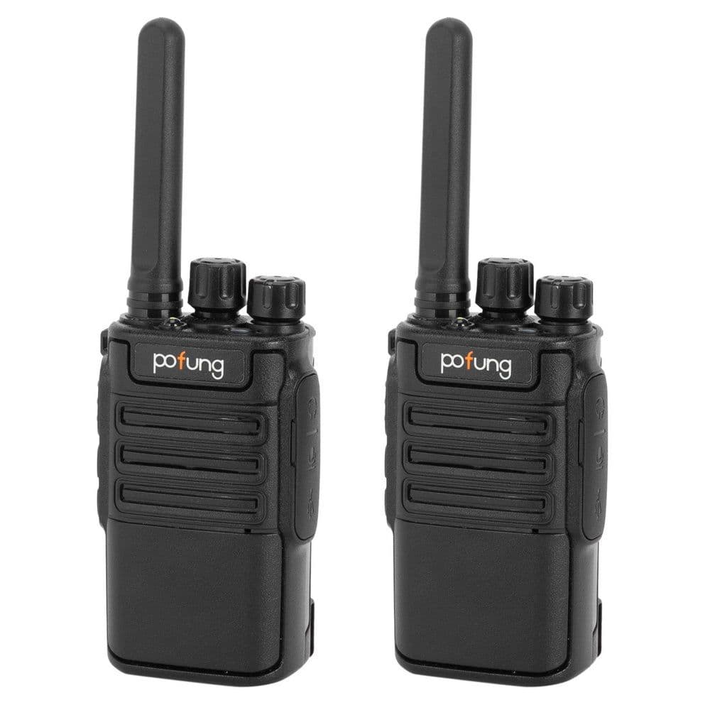 image-Pofung 2pcs 2W 1500mAh 16-Channel Walkie-Talkie