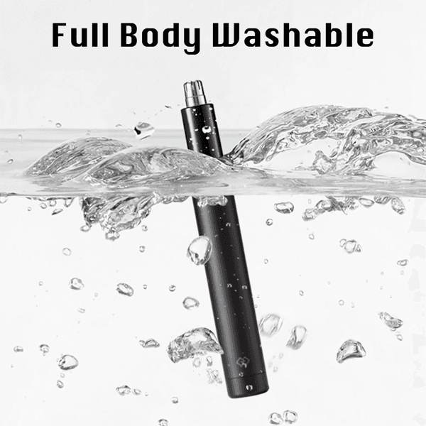 image-Waterproof Painless Ear and Nose Hair Trimmer for Men and Women