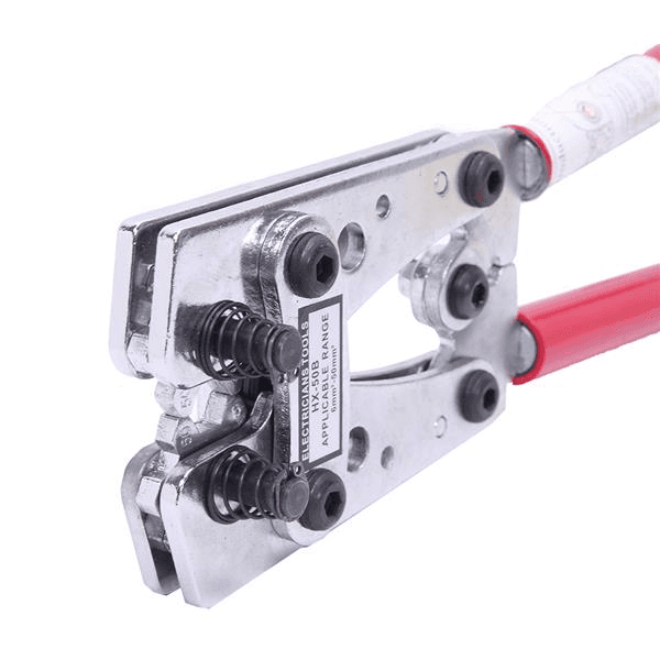 image-HX-50B Connector Crimper Tools Cable Lugs Crimping Cutter Pliers