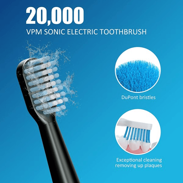 image-3 Cleaning Modes Waterproof Sonic Electric Toothbrush