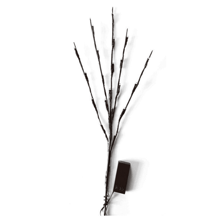 image-20LED Branch Lamp Fairy String Light Tree Twig Floral Flower