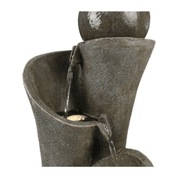 image-24inches Outdoor Waterfall Garden Fountain