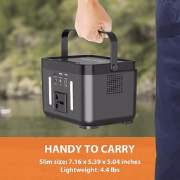 image-110V/250W Backup Lithium Battery Portable Emergency Power Station