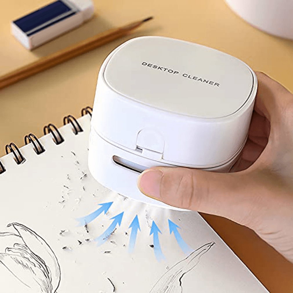 image-Vacuum Cleaner Brush Portable Mini Vacuum Cleaner