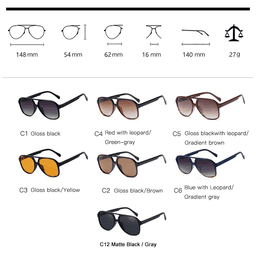 image-Vintage Retro Oversized Women Fashion Sunglasses