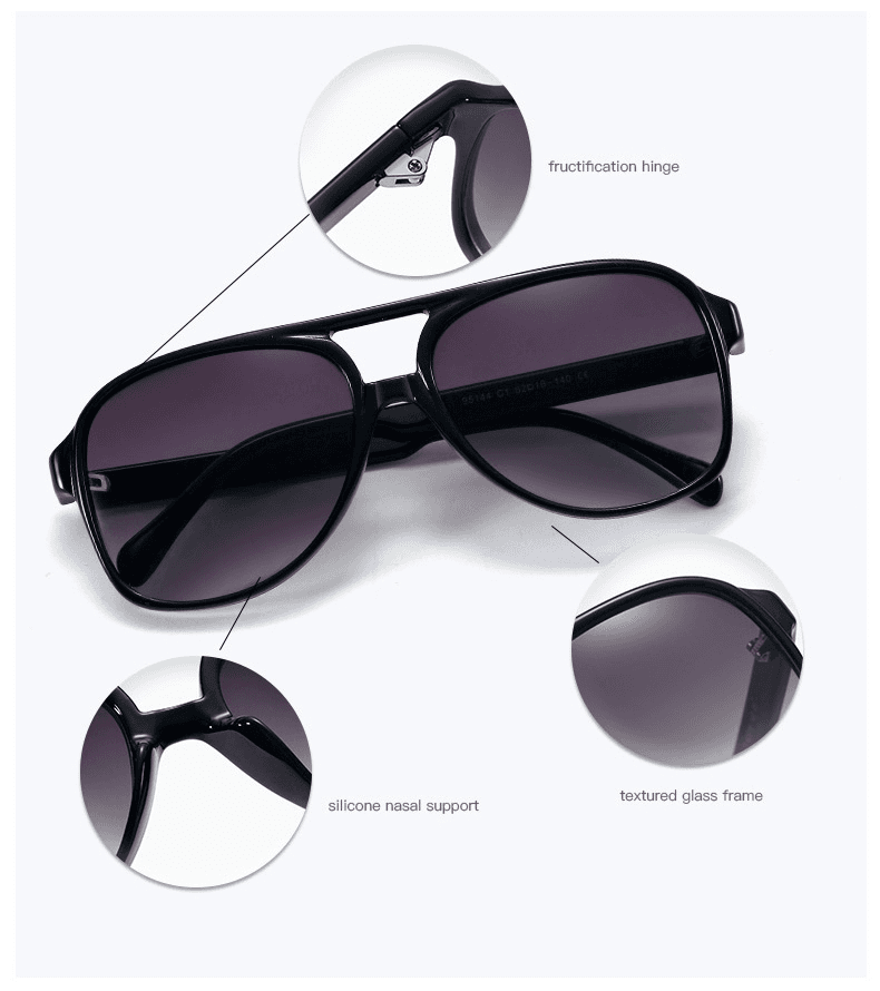 image-Vintage Retro Oversized Women Fashion Sunglasses