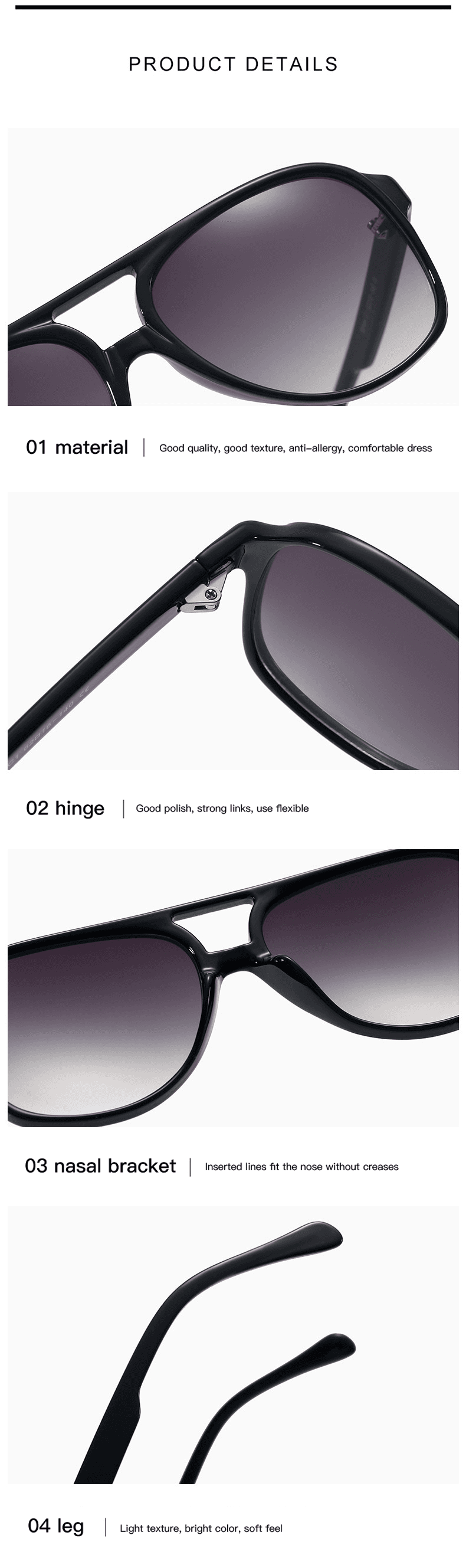 image-Vintage Retro Oversized Women Fashion Sunglasses