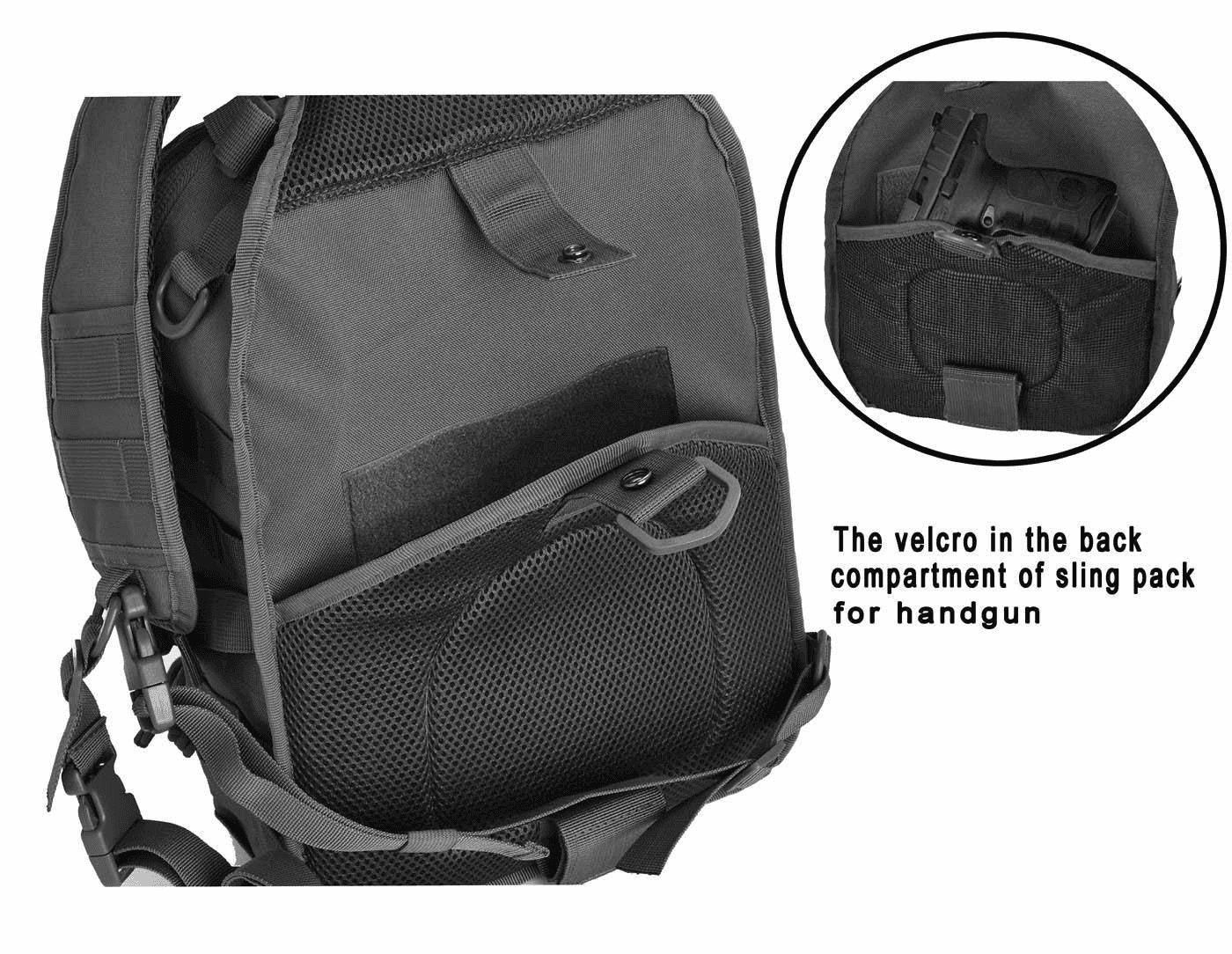 image-Outdoor Military Shoulder Sling Backpack