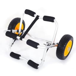 image-Portable 1.5MM Bend Aluminum Alloy Canoeing Trailer Cart