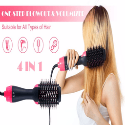 image-Hair Dryer Hot Air Brush Styler and Volumizer Hair Straightener