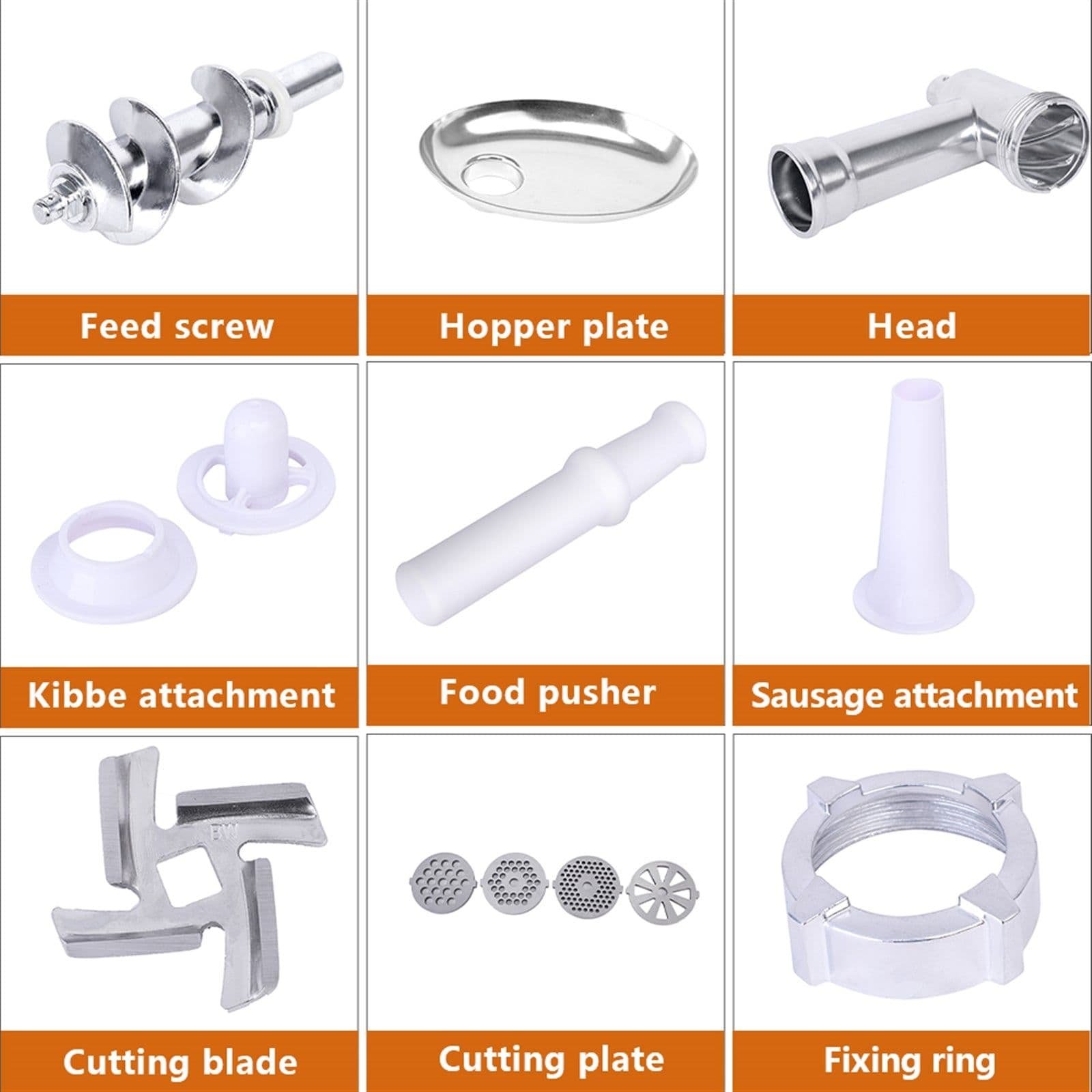image-Electric Meat Grinders Sausage Stuffer for Kitchen Appliance