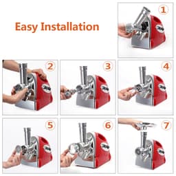 image-Electric Meat Grinders Sausage Stuffer for Kitchen Appliance