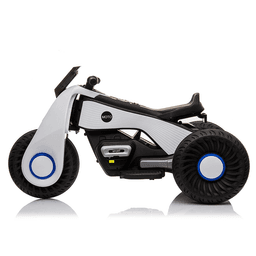 image-Children's Electric Motorcycle 3 Wheels Double Drive With Music