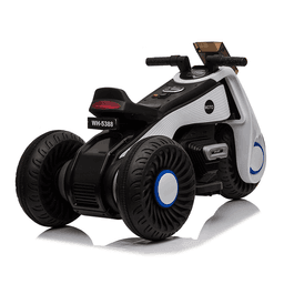 image-Children's Electric Motorcycle 3 Wheels Double Drive With Music