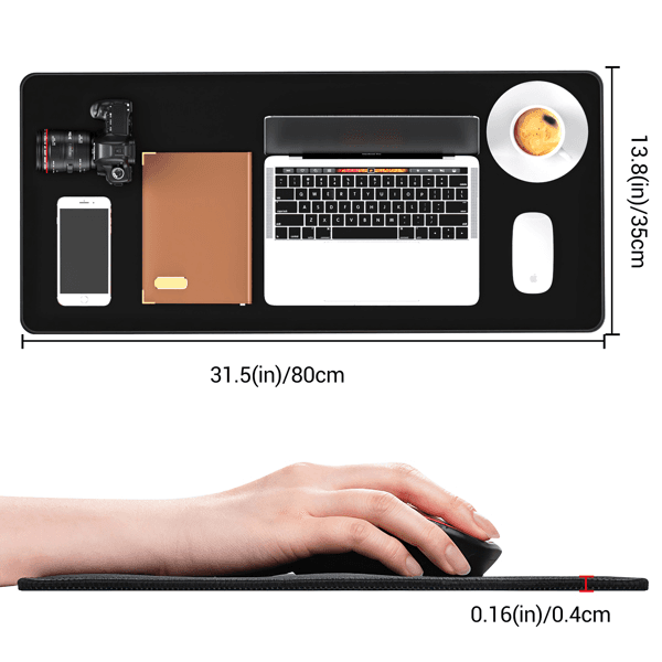 image-Waterproof Computer Keyboard Pad Mat Extended Gaming Mouse Pad