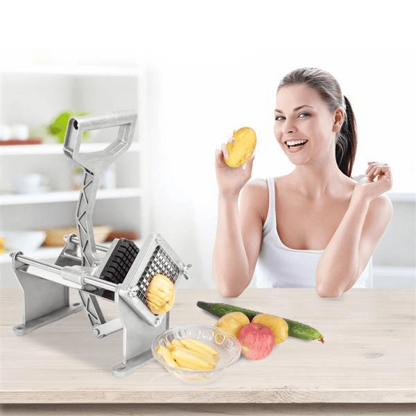 image-Vegetables Slicer Potato Cutter Commercial French Fry Slicer Cutters