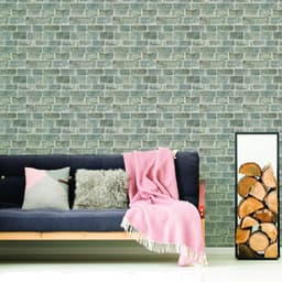 image-Brick Self Adhesive Wallpaper Peel Stick - 3d Effect Stone Wall Paper Stickers For Living Room