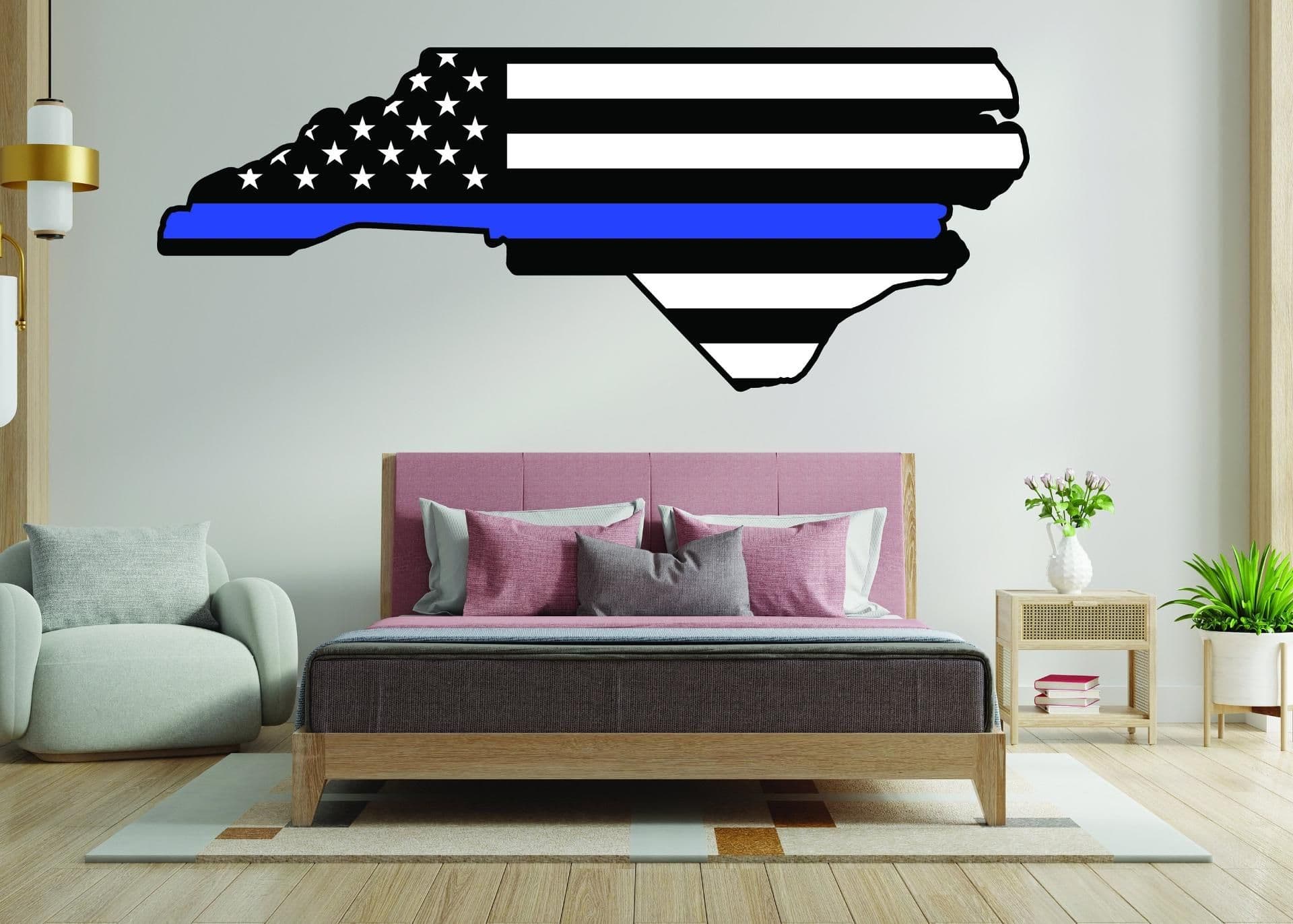 image-North Carolina Sticker - Removable Vinyl Wall Stickers