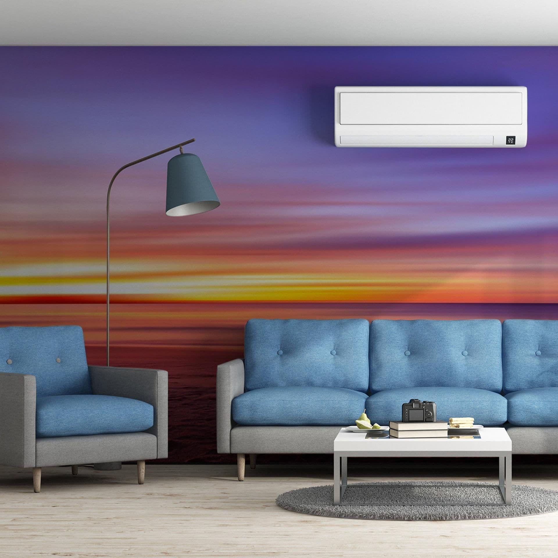 image-Sunset Wallpaper Decals - Peel Stick Nature Photo Self Adhesive Mural Wall Paper Decal