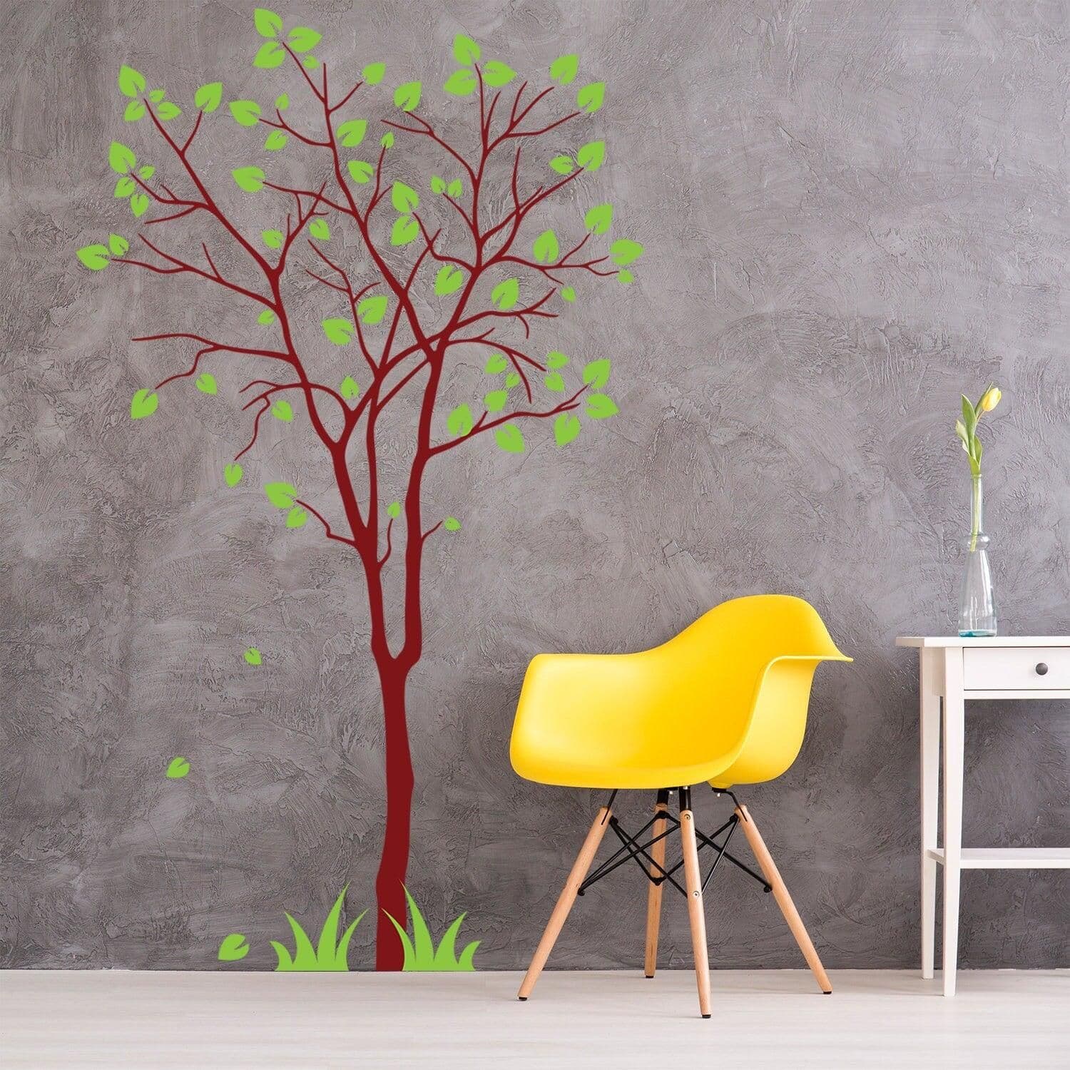 image-Tree Sticker Decal - Wall Birch Art Vinyl Nursery Stickers