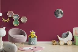image-Full Moon Wall Decal - Moon Back Phase Sticker
